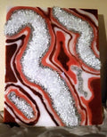 Custom Geode Resin Painting